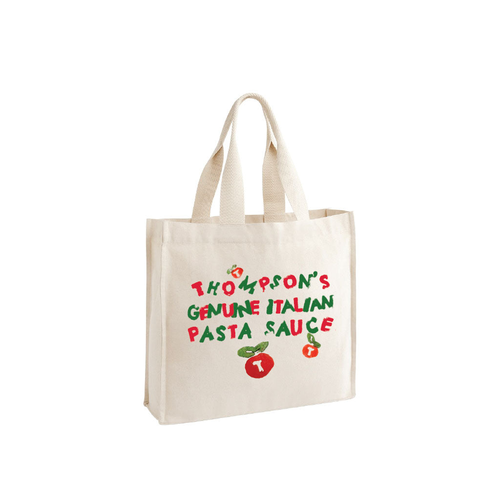 Thompson's Pasta Sauce Chevron Handle Shopper-The Magic Faraway Tree Shop