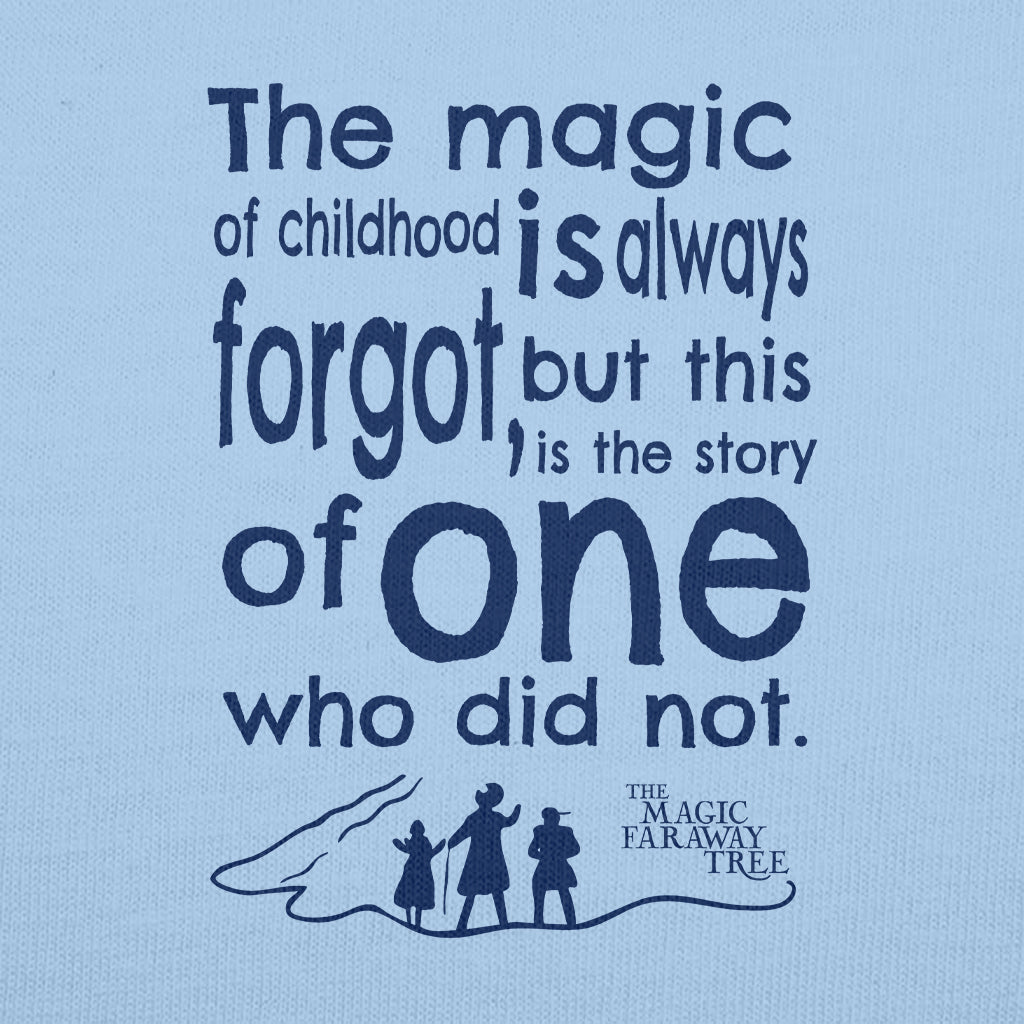 The Magic Faraway Tree The Magic Of Chidhood Quote Adult's T-Shirt-The Magic Faraway Tree Shop