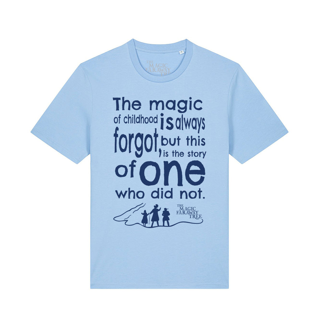 The Magic Faraway Tree The Magic Of Chidhood Quote Adult's T-Shirt-The Magic Faraway Tree Shop