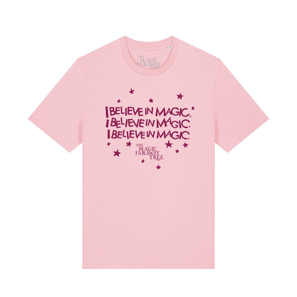 The Magic Faraway Tree I Believe In Magic Quote Adult's T-Shirt-The Magic Faraway Tree Shop