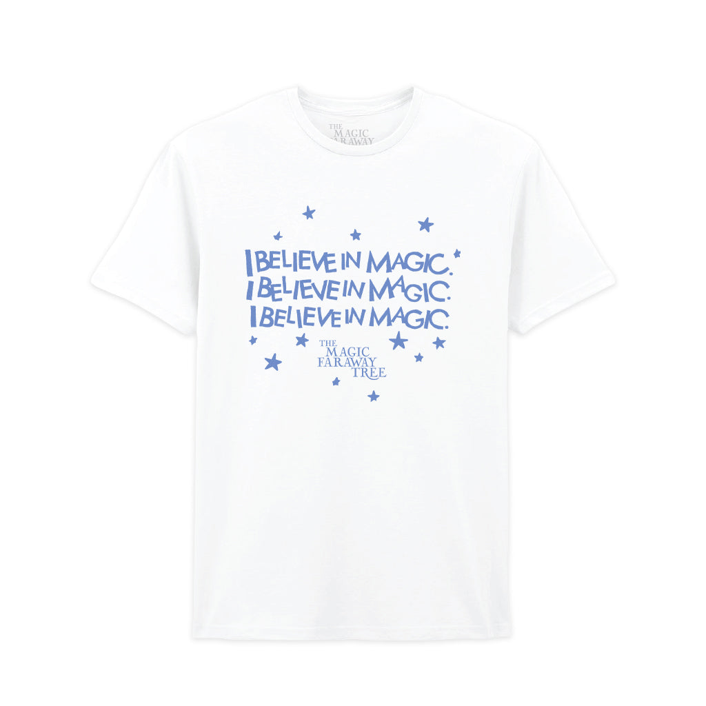 The Magic Faraway Tree I Believe In Magic Quote Adult's T-Shirt-The Magic Faraway Tree Shop