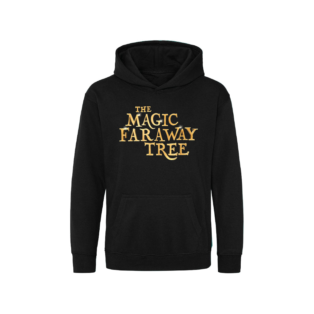 The Magic Faraway Tree Golden Logo Kids Hoodie-The Magic Faraway Tree Shop