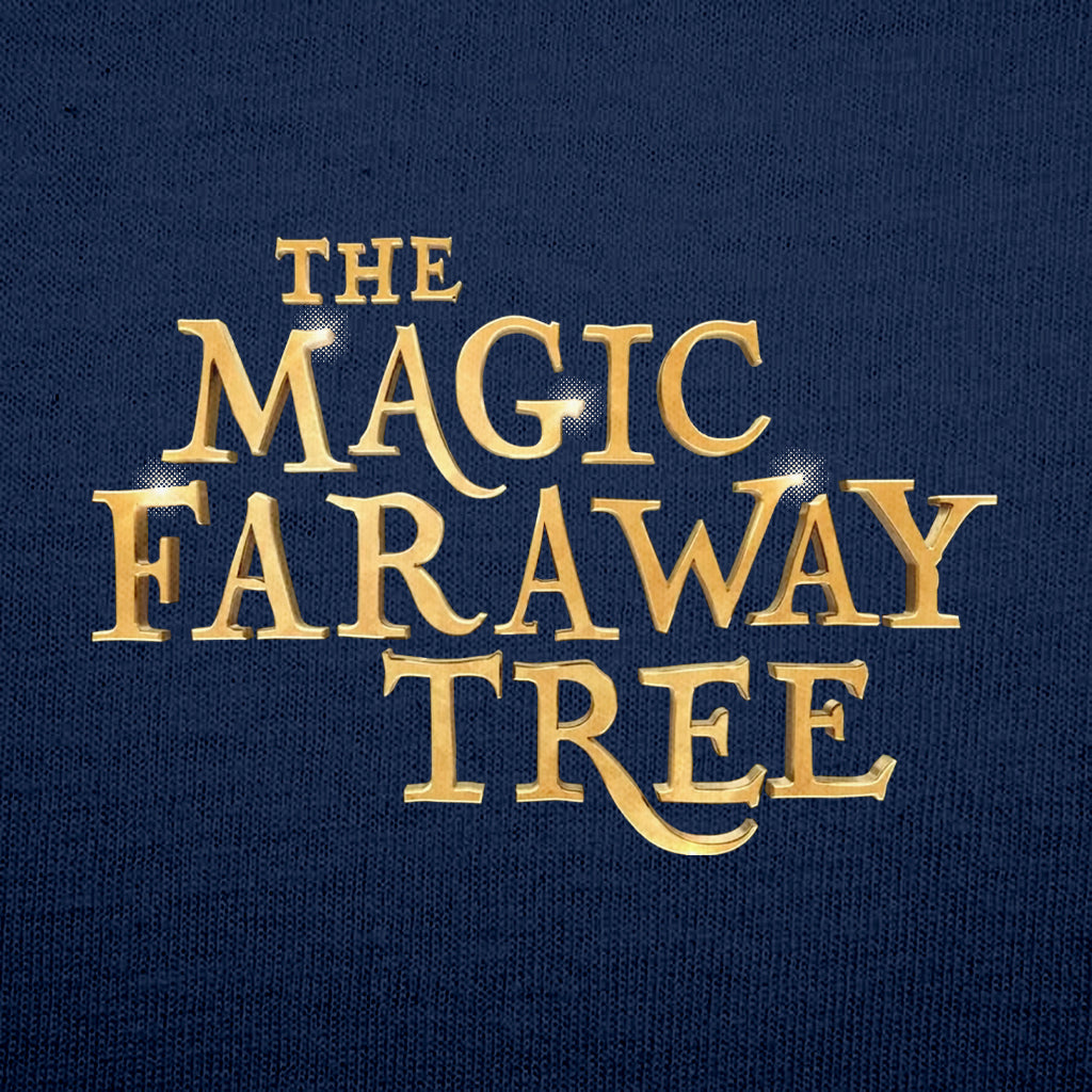 The Magic Faraway Tree Golden Logo Kids Hoodie-The Magic Faraway Tree Shop