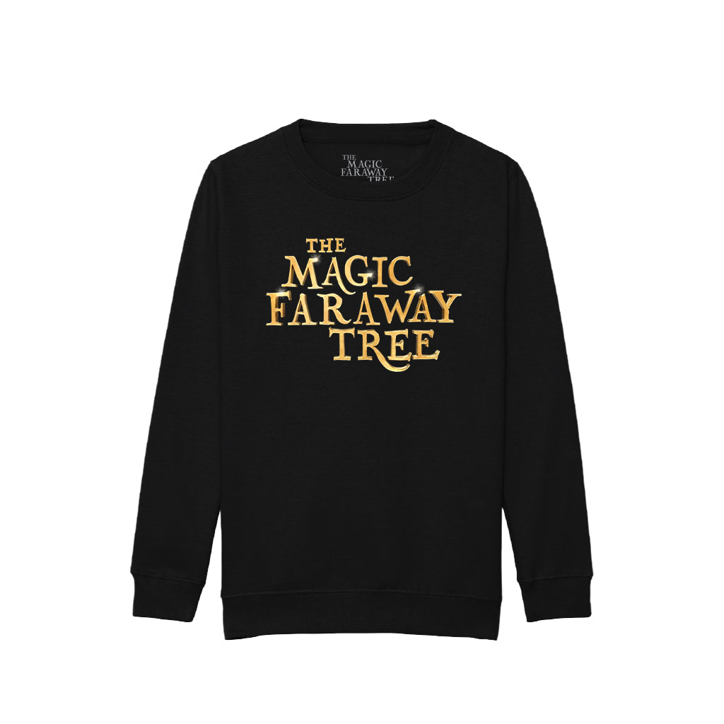 The Magic Faraway Tree Golden Logo Kids Sweatshirt-The Magic Faraway Tree Shop