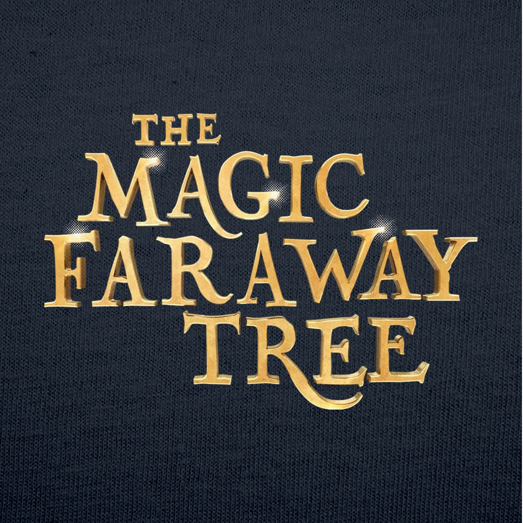 The Magic Faraway Tree Golden Logo Kids T-Shirt-The Magic Faraway Tree Shop