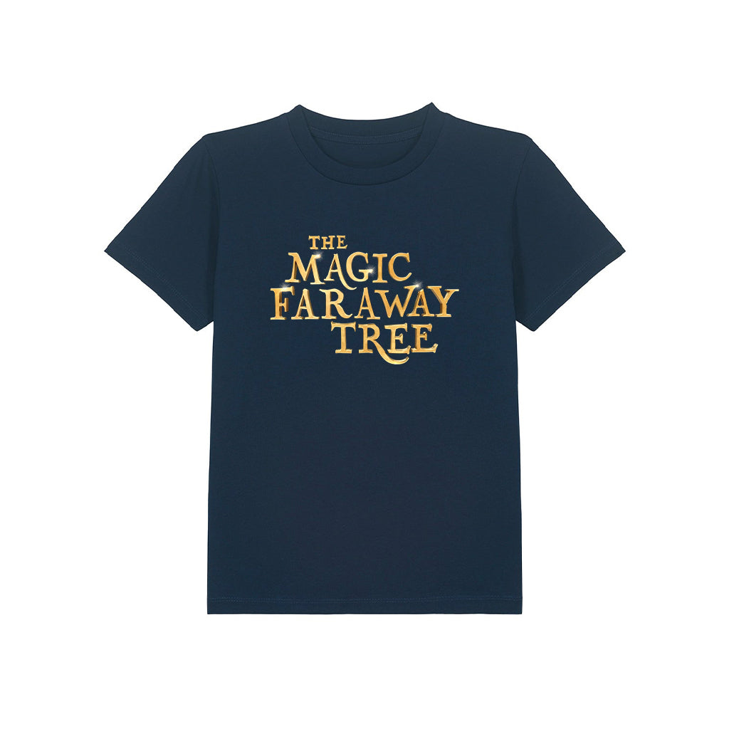 The Magic Faraway Tree Golden Logo Kids T-Shirt-The Magic Faraway Tree Shop