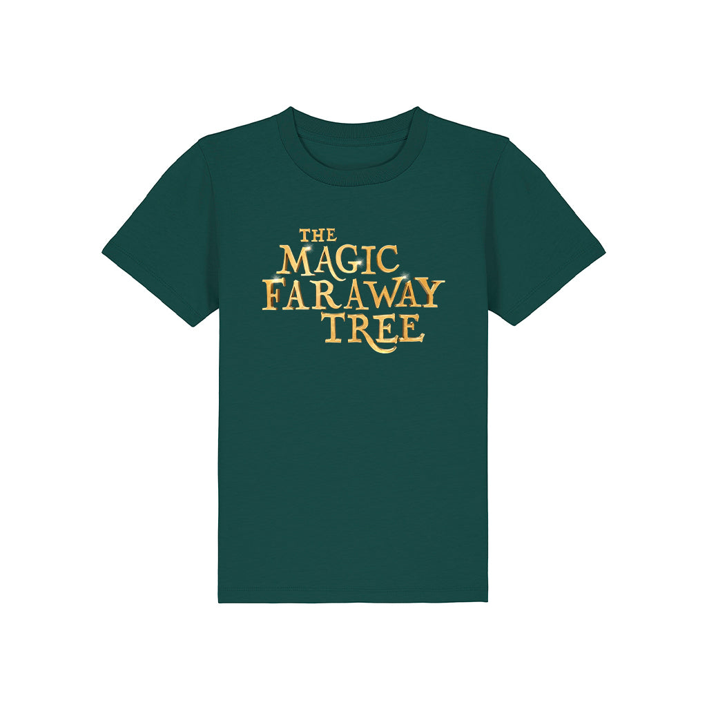 The Magic Faraway Tree Golden Logo Kids T-Shirt-The Magic Faraway Tree Shop