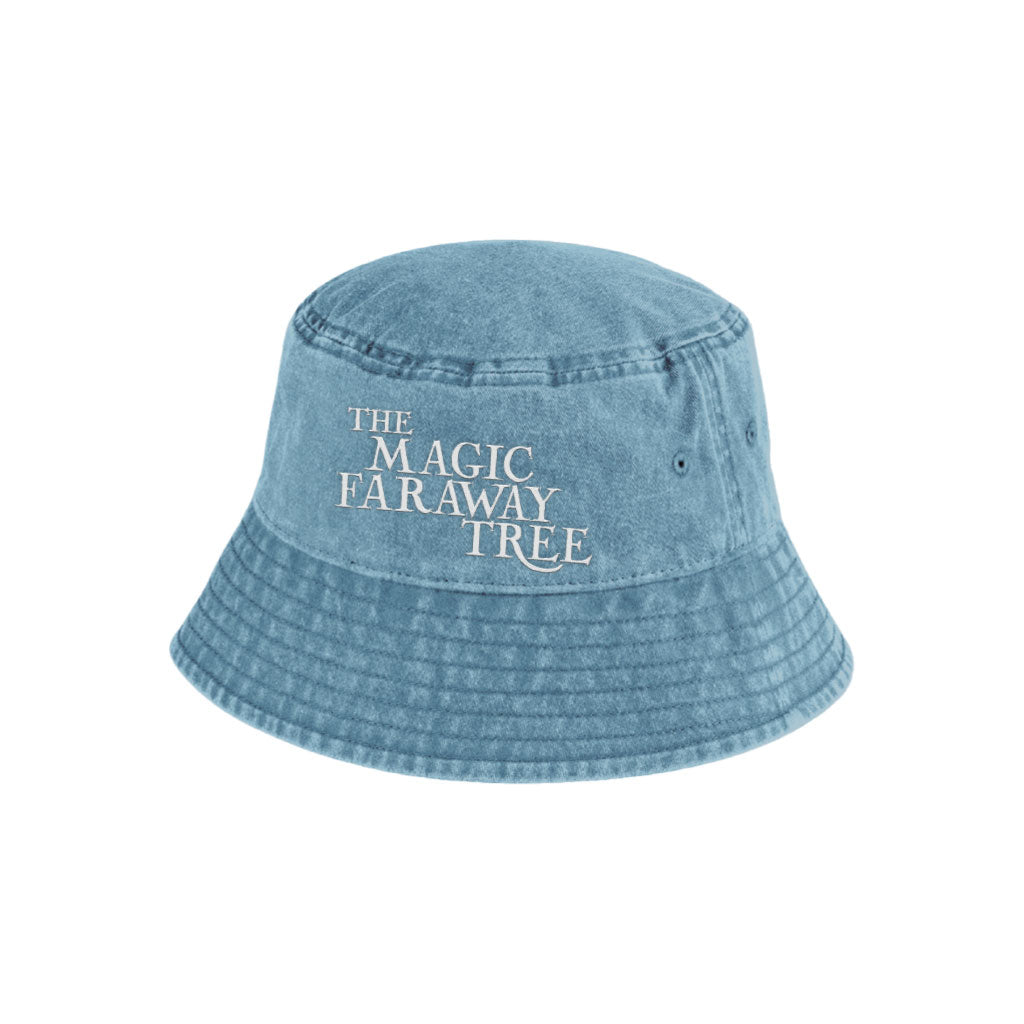 The Magic Faraway Tree Embroidered Logo Adults Vintage Bucket Hat-The Magic Faraway Tree Shop