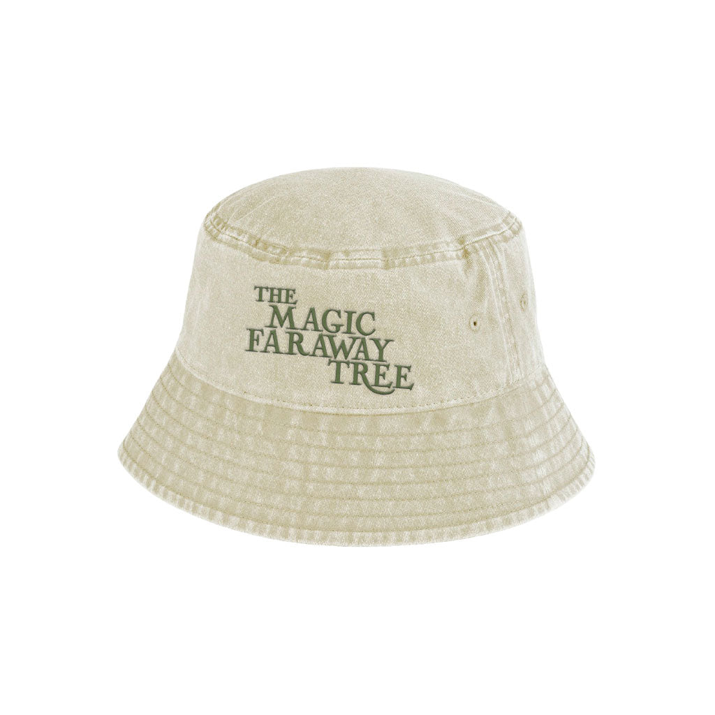 The Magic Faraway Tree Embroidered Logo Adults Vintage Bucket Hat-The Magic Faraway Tree Shop