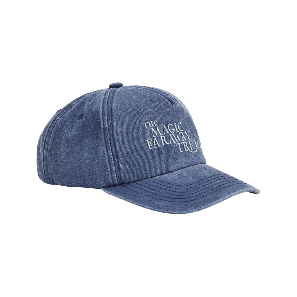 The Magic Faraway Tree Embroidered Logo Adults 5-Panel Vintage Cap-The Magic Faraway Tree Shop