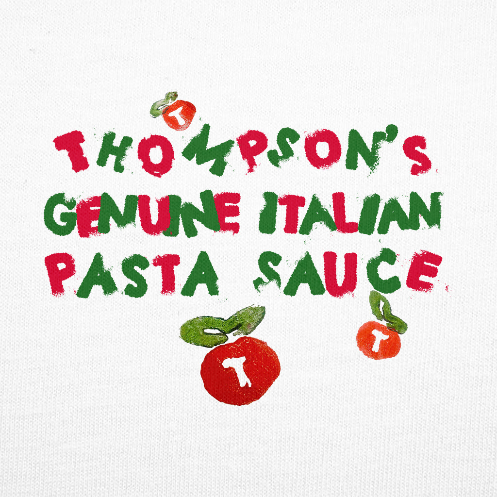 Thompson's Pasta Sauce Adult's T-Shirt-The Magic Faraway Tree Shop