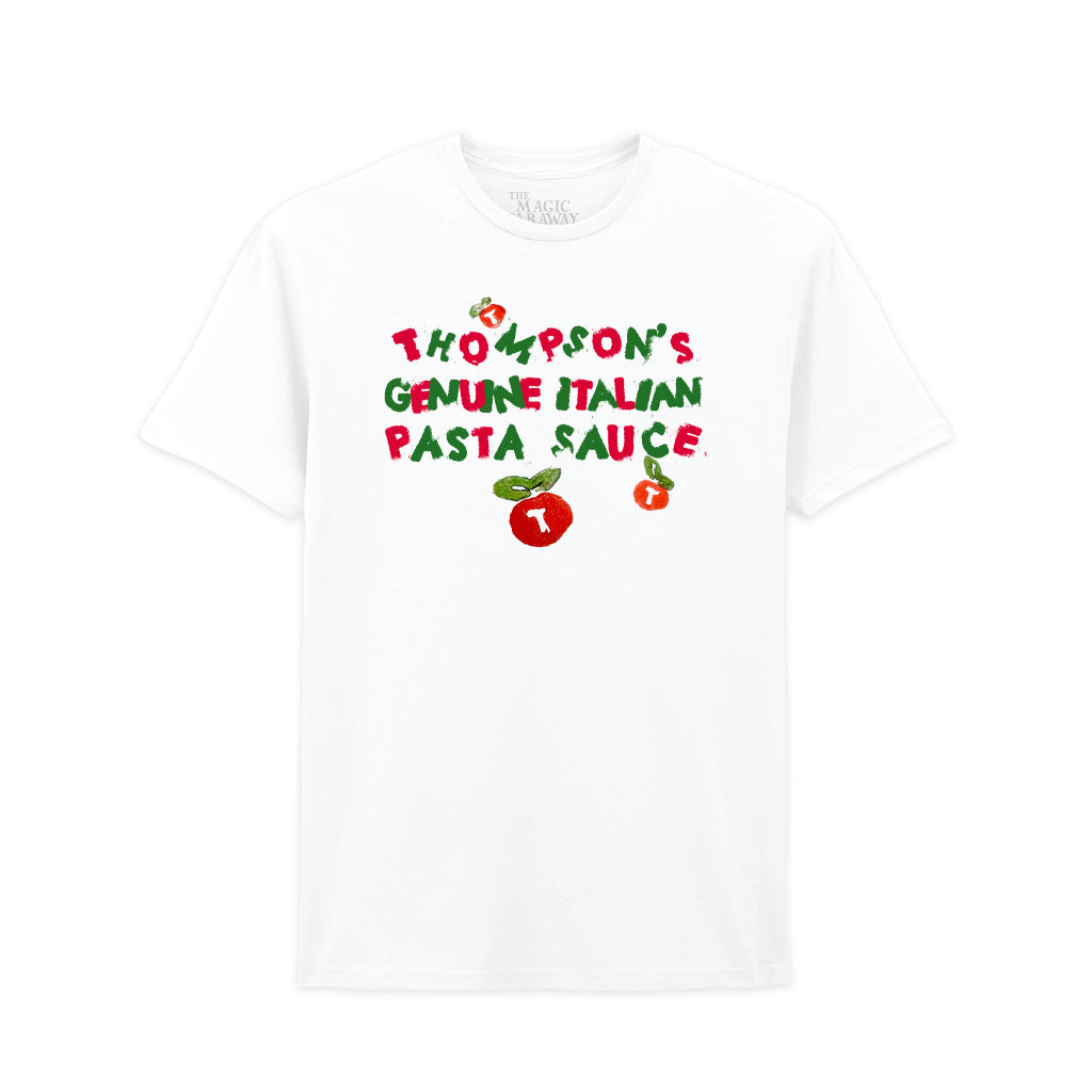 Thompson's Pasta Sauce Adult's T-Shirt-The Magic Faraway Tree Shop